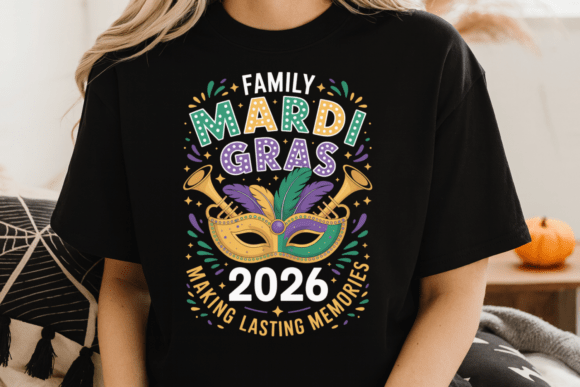 Bring the Party Home with the Family Mardi Gras 2026 Celebration PNG