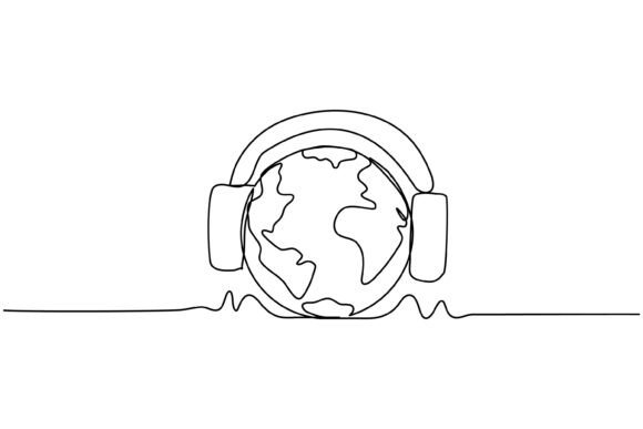 Continuous Line Design of World: A Creative Guide