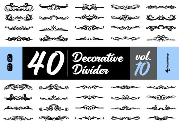 Elevate Your Designs with the Classic Flourish Divider Collection