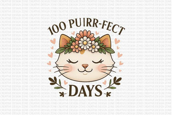 Integrating the 100 Purrfect Days Cat PNG into Your Creative and Educational Workflows