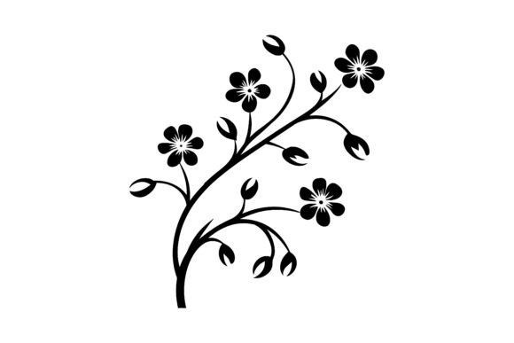 Mastering the Art of the Flowering Branch Silhouette for Professional Designs