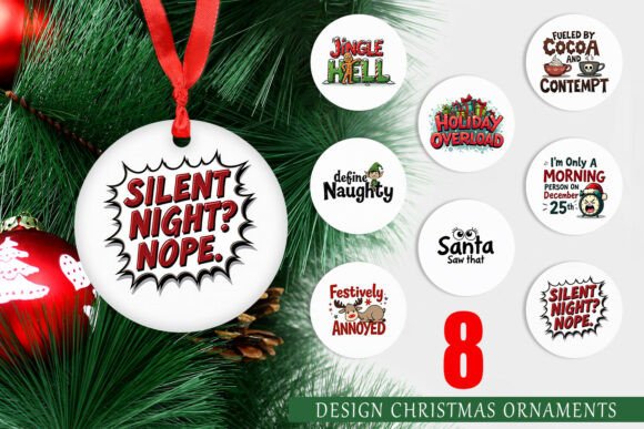 Sarcastic Funny Christmas Ornament Design Guide