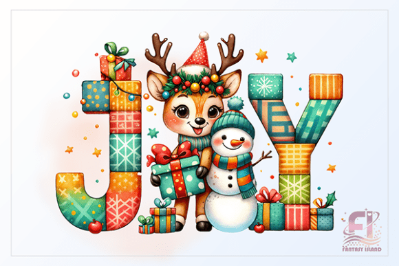 Strategic Application of Cute Christmas Joy Sublimation PNG for Holiday Branding