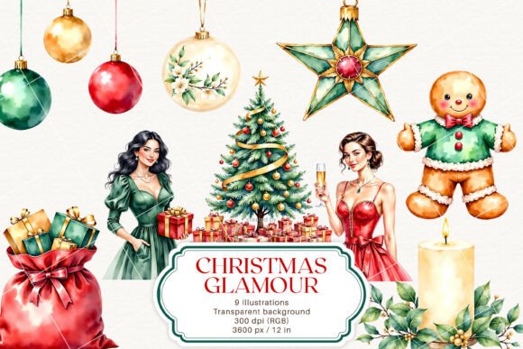 Strategic Design Decisions: Leveraging the Red Green Christmas Holidays Mini Bundle for Holiday Success