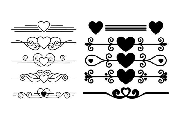 Unlocking Romance in Design: The Ultimate Guide to Valentine Heart Line Dividers