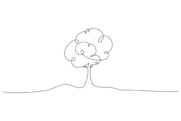 Unlocking the Power of Continuous Line Design of Simple Tree for Modern Creatives